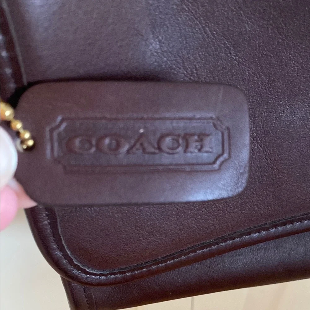 Coach Dark Brown Shoulder Bag - Picture 2 of 12